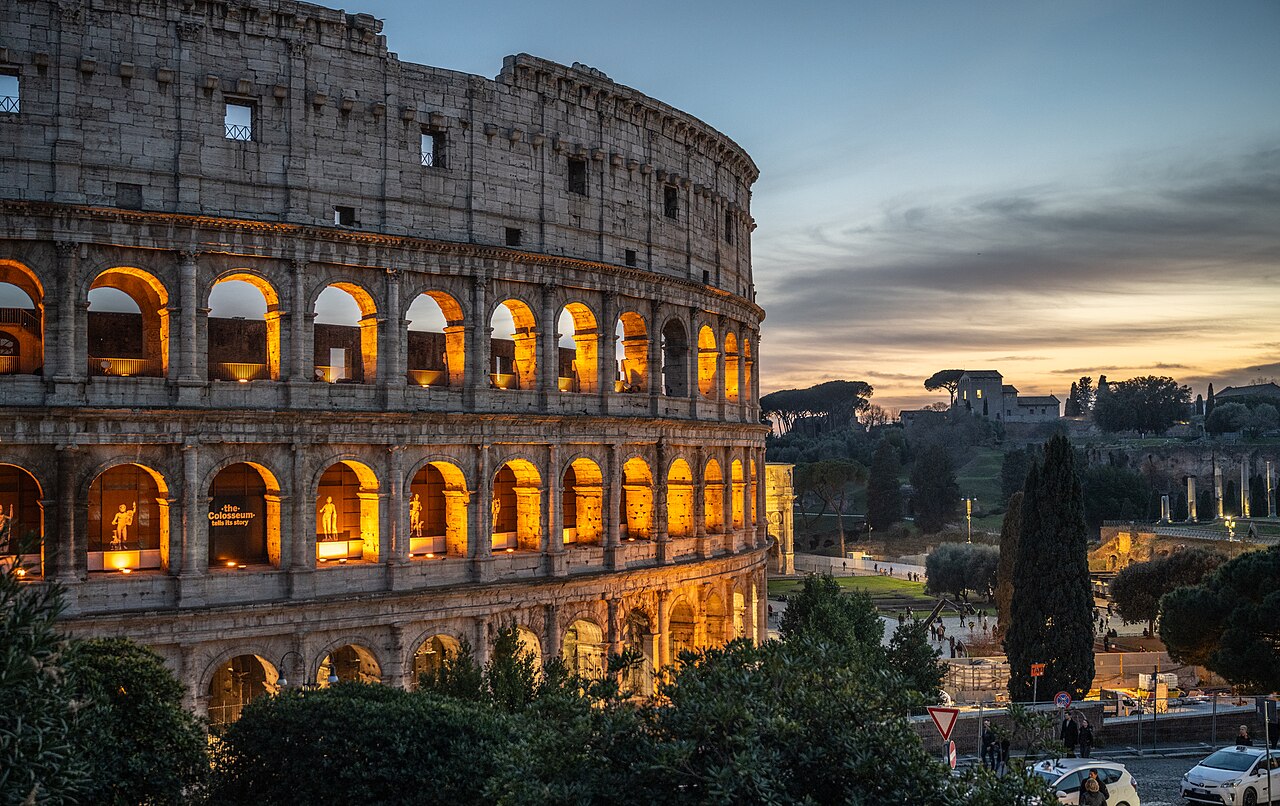 The Colosseum in Rome